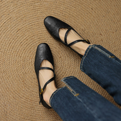 Vilena Grace Leather Loafers