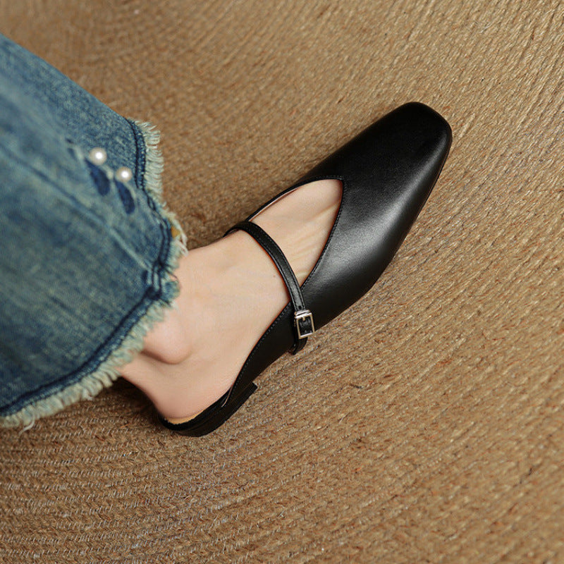 Aurelia Grace Leather Loafers