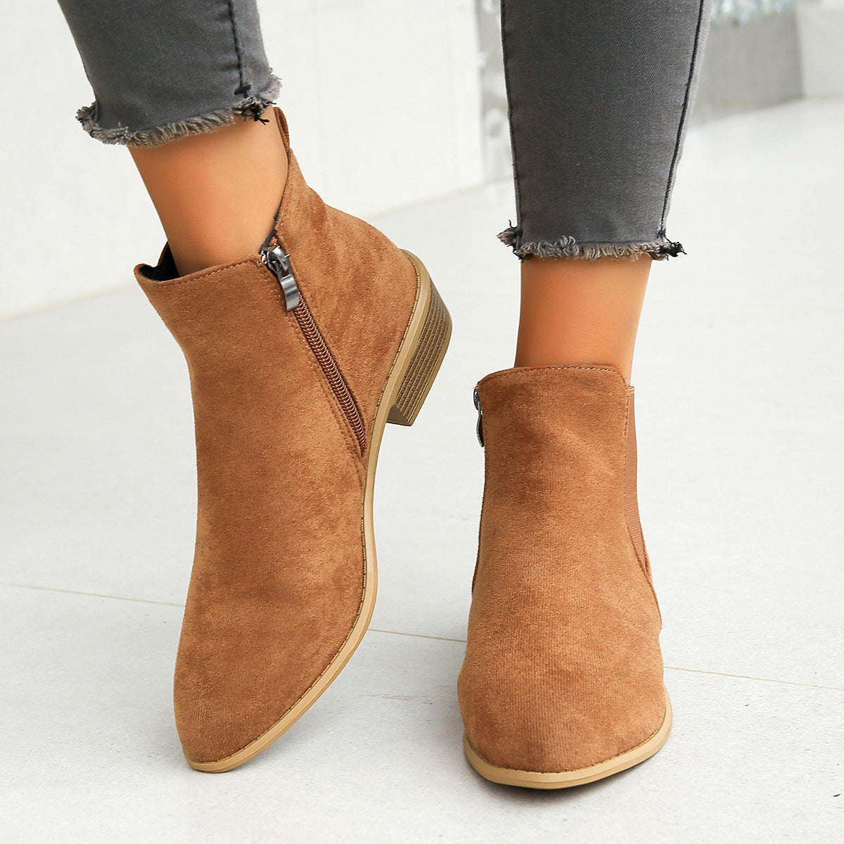 CAELIS — Almond-Toe Boots
