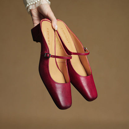 Aurelia Luxe T-Strap Sandals