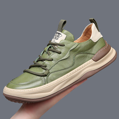 CERVELLO — Italian Leather Sneakers