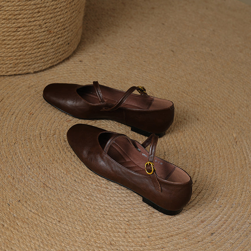 Vilena Grace Leather Loafers