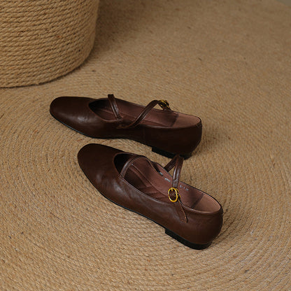 Vilena Grace Leather Loafers