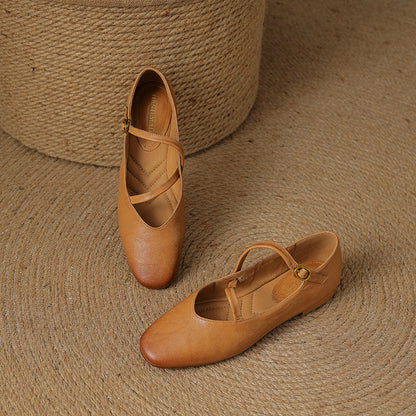 Vilena Grace Leather Loafers