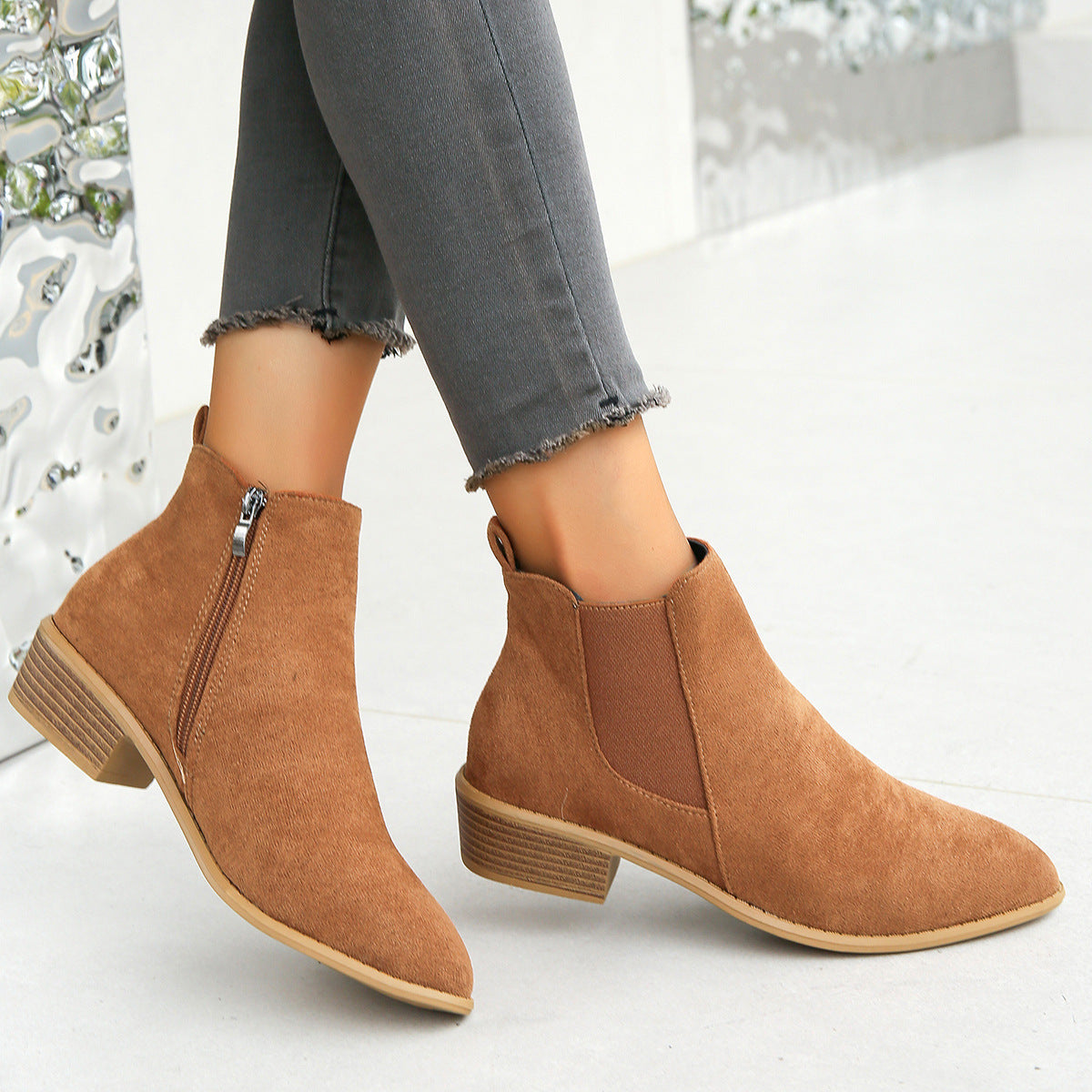 CAELIS — Almond-Toe Boots
