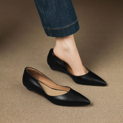 Zefina Grace Leather Loafers
