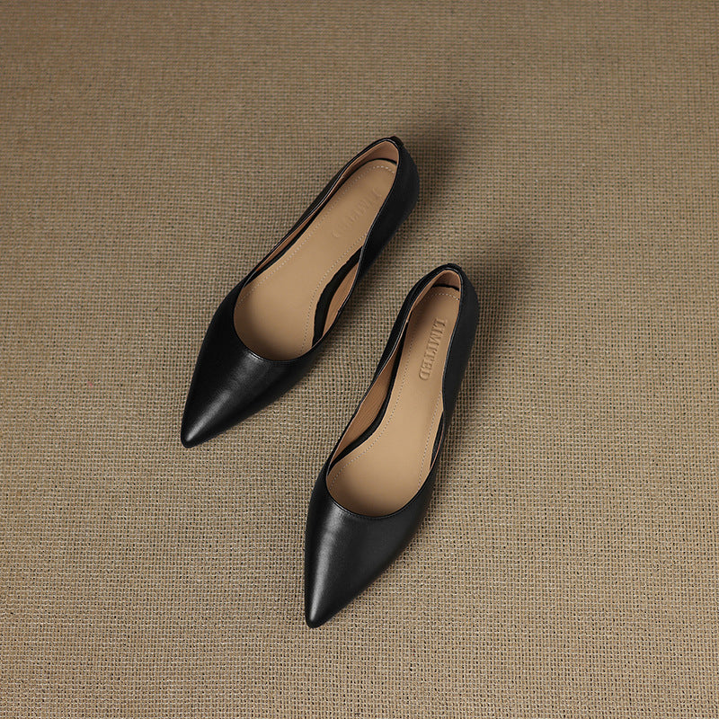Zefina Grace Leather Loafers