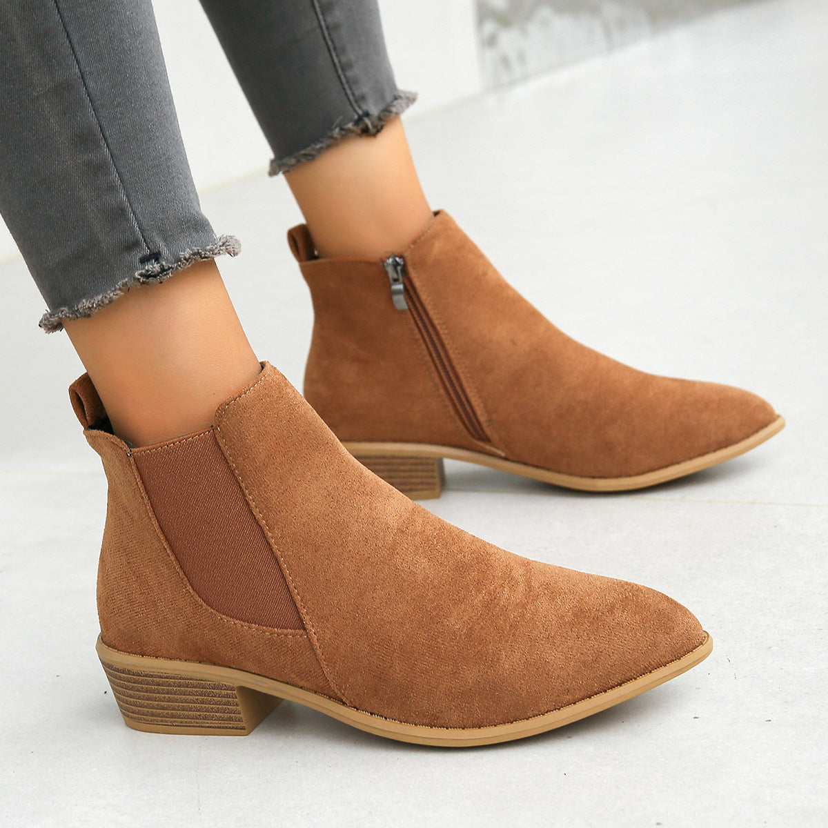 CAELIS — Almond-Toe Boots