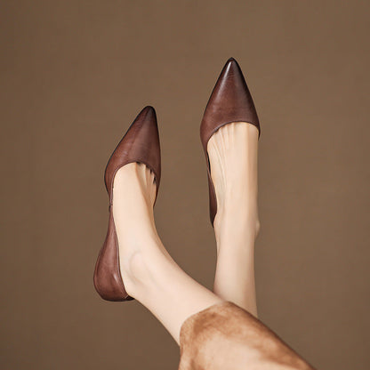 Zefina Grace Leather Loafers