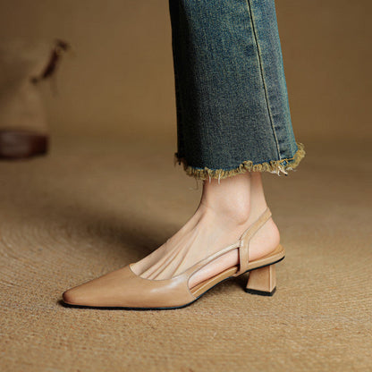 Lysara - Leather Elegance Pumps