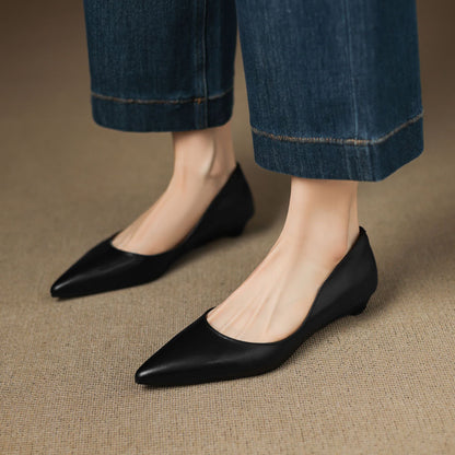 Zefina Grace Leather Loafers