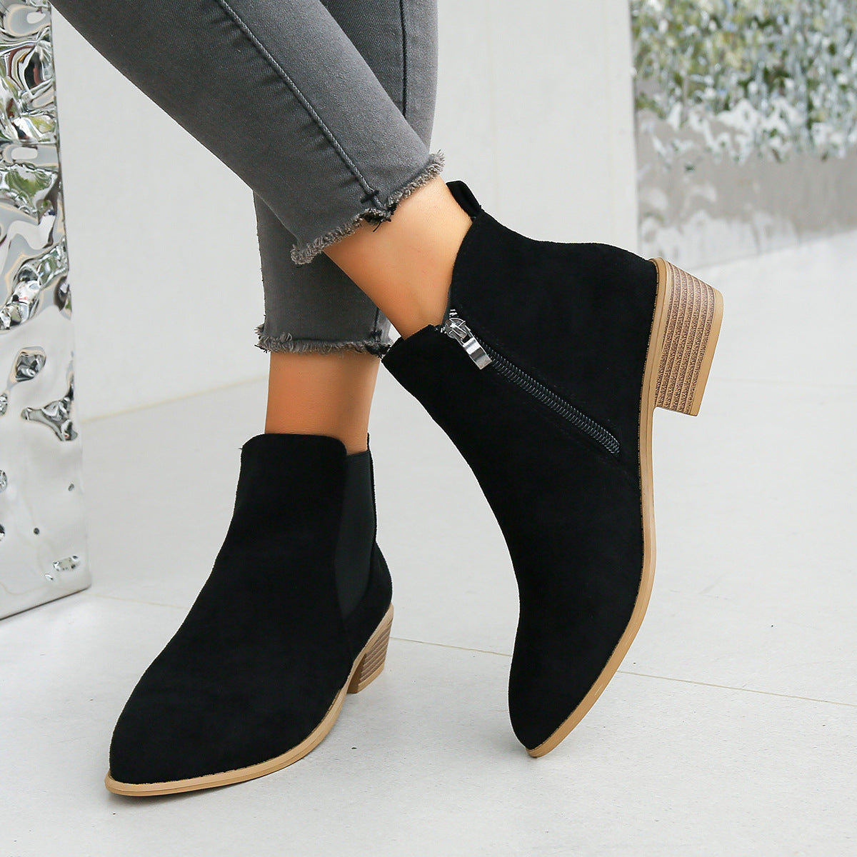 CAELIS — Almond-Toe Boots