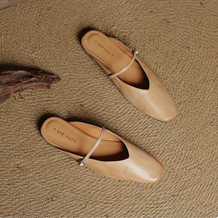Aurelia Grace Leather Loafers