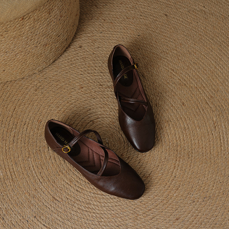 Vilena Grace Leather Loafers
