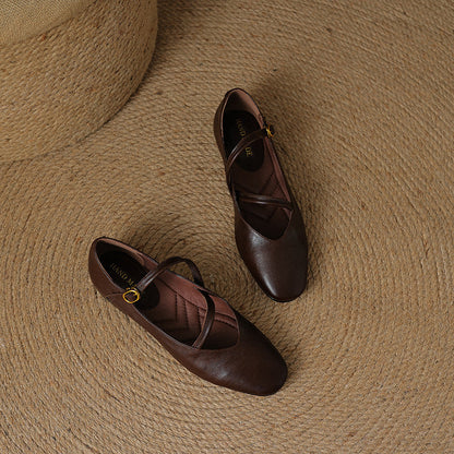 Vilena Grace Leather Loafers