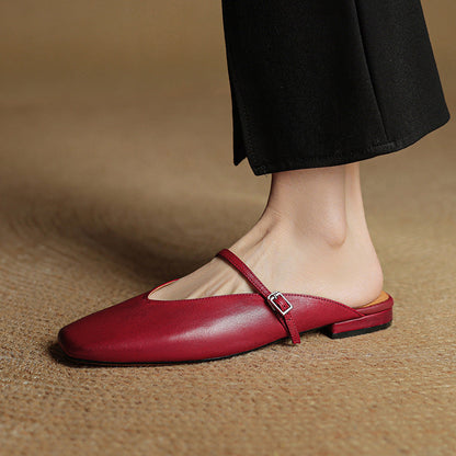 Aurelia Grace Leather Loafers