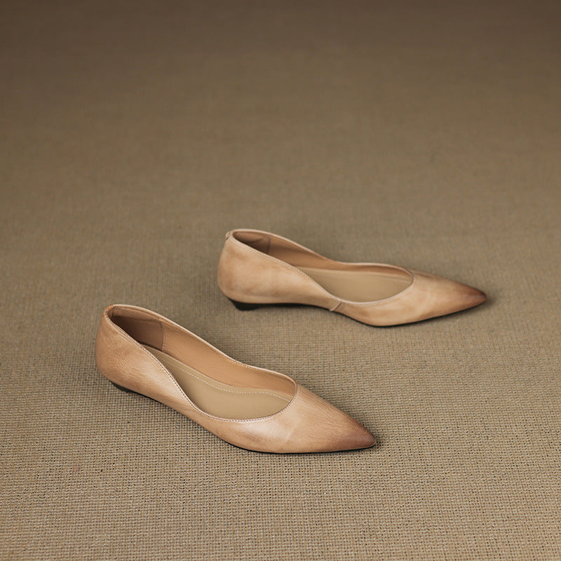 Zefina Grace Leather Loafers