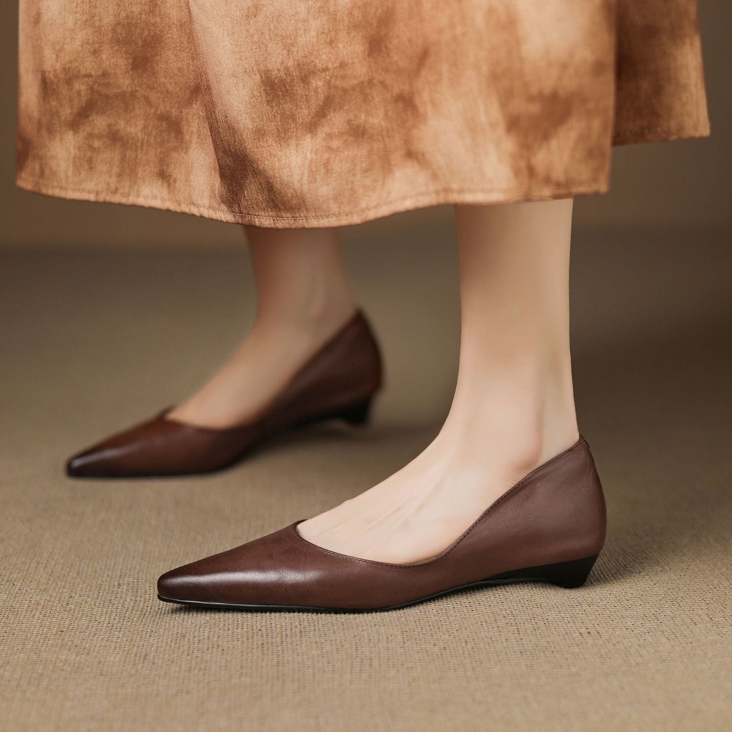 Zefina Grace Leather Loafers