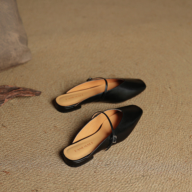 Aurelia Grace Leather Loafers