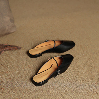 Aurelia Grace Leather Loafers