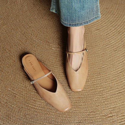 Aurelia Grace Leather Loafers