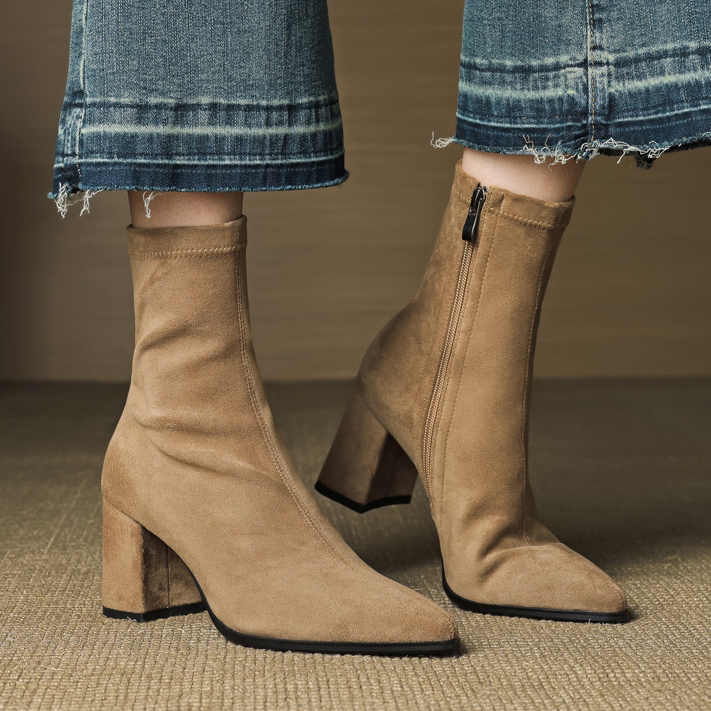 MIRANOVA — Suede Elegance Boots