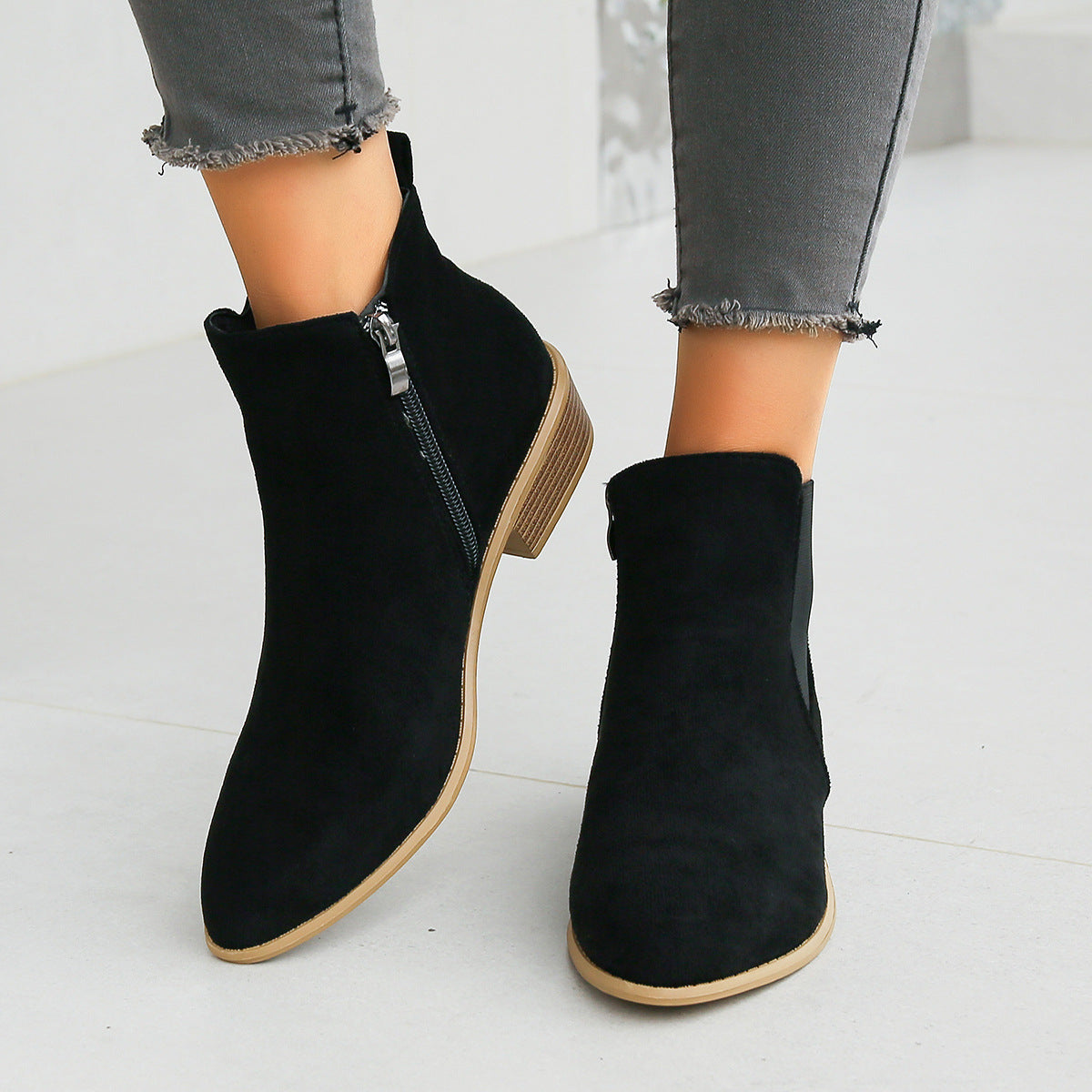 CAELIS — Almond-Toe Boots