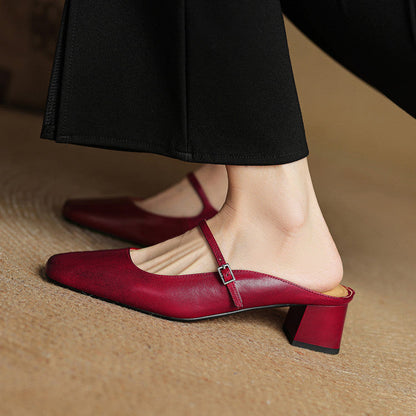 Aurelia Luxe T-Strap Sandals
