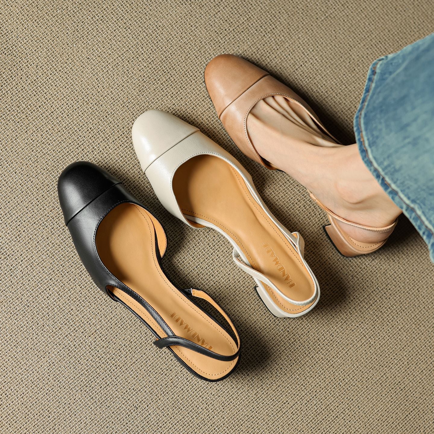 CASSIA — Slingback Heels