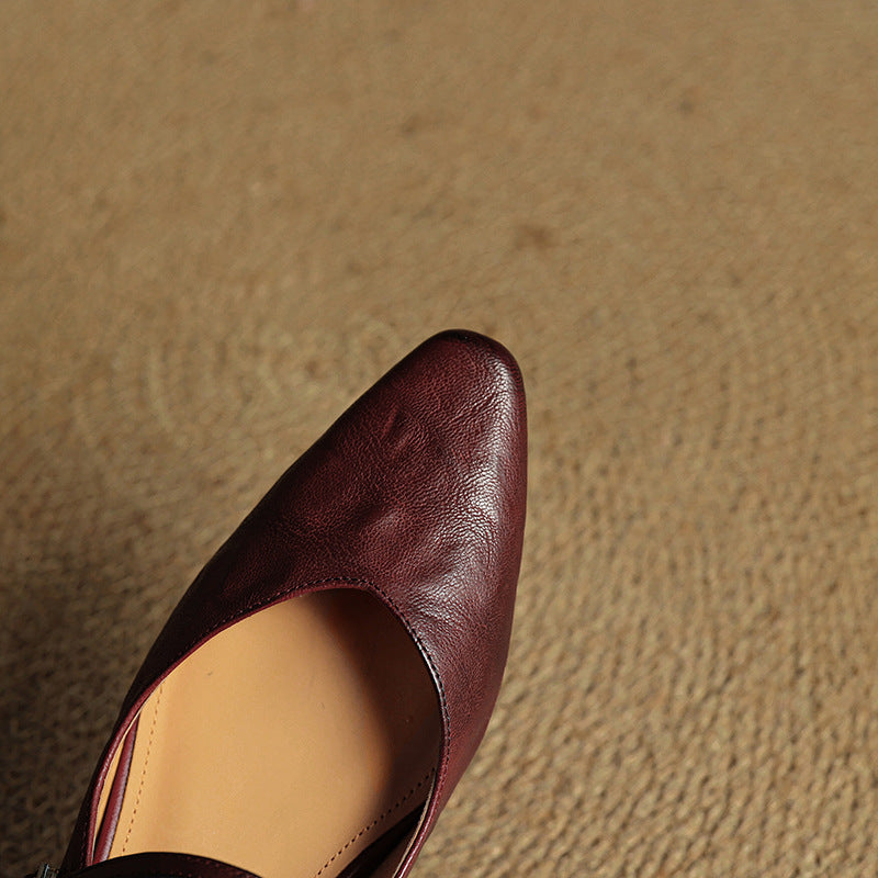 CALIANA — Artisan Leather Mules