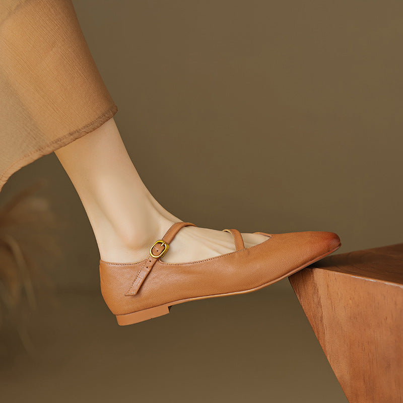Vilena Grace Leather Loafers