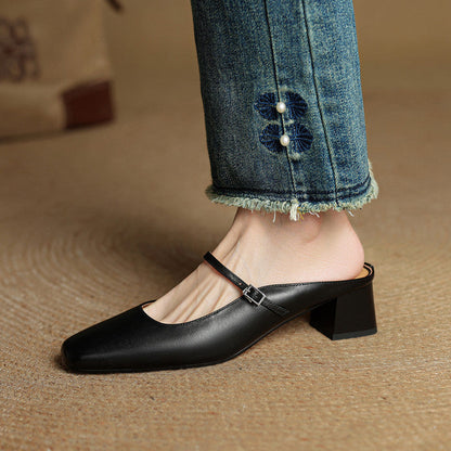 Aurelia Luxe T-Strap Sandals