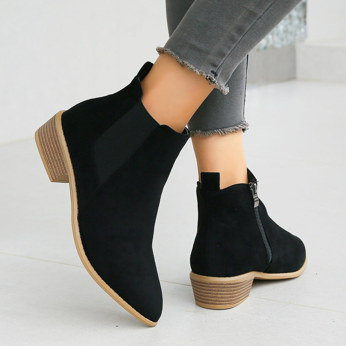 CAELIS — Almond-Toe Boots