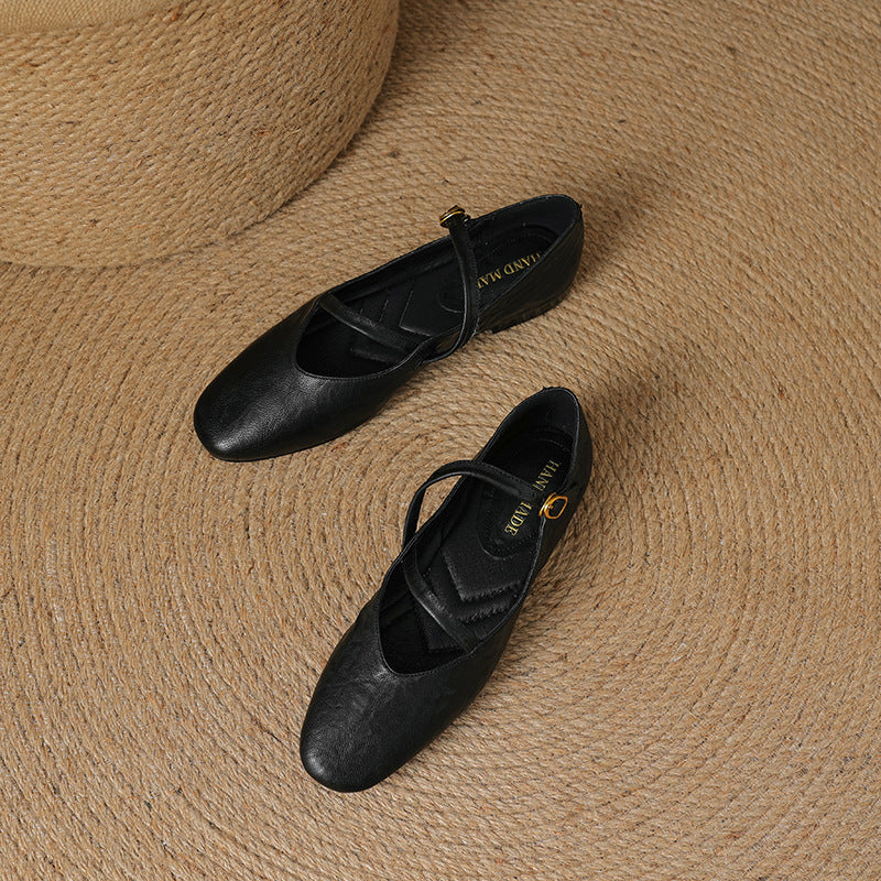 Vilena Grace Leather Loafers