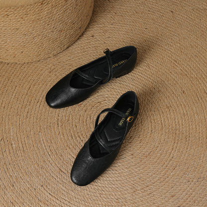 Vilena Grace Leather Loafers