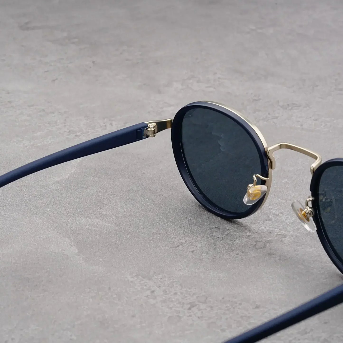 AURIC HALO — Round-Lens Sunglasses