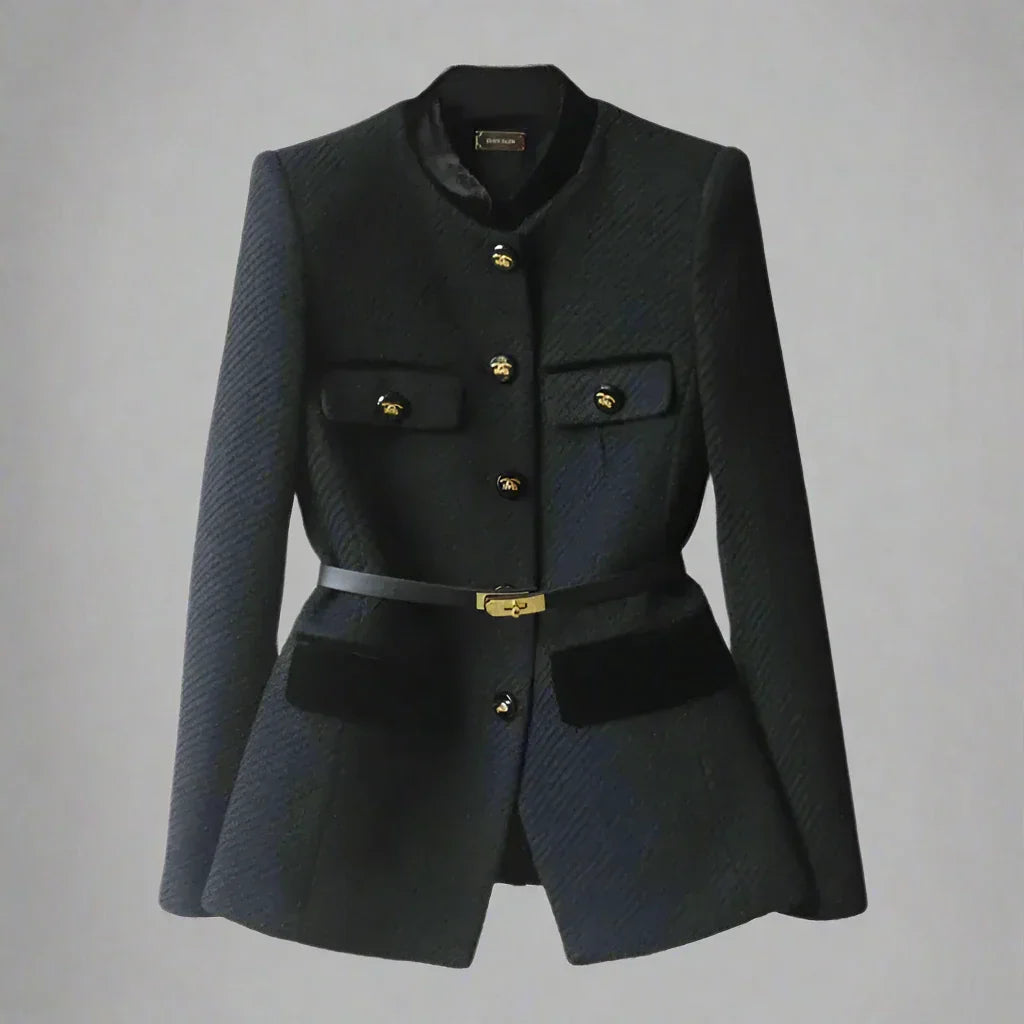 Mirelle - Wool Blend Office Blazer