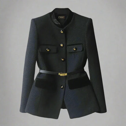 Mirelle - Wool Blend Office Blazer