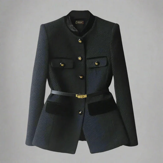 Mirelle - Wool Blend Office Blazer