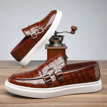 Serpenté — Leather Outdoor Sneakers