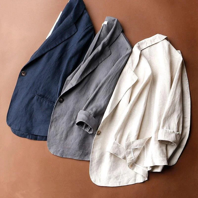 VELUMA LINEN JACKET