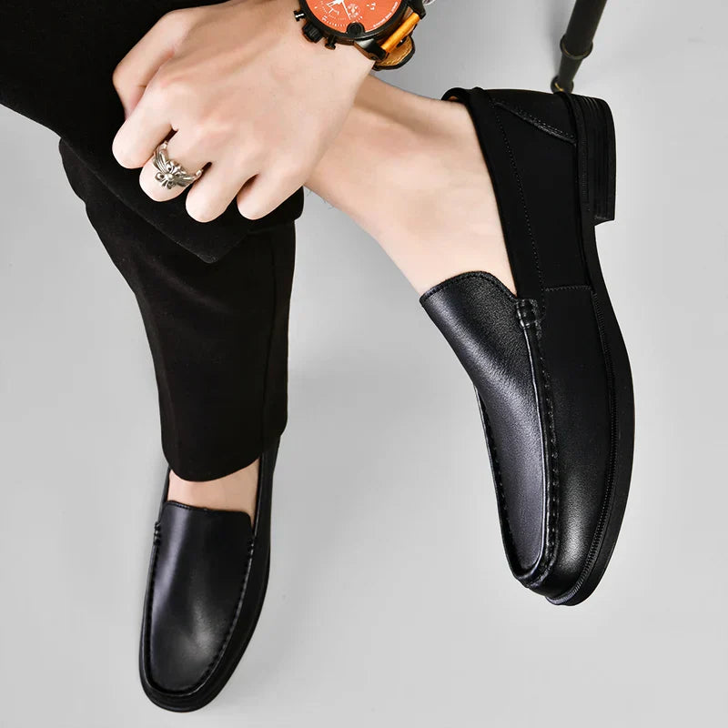 Aldora Luxe Leather Loafers