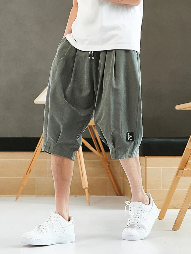 KAVIRO — Drop-Crotch Performance Shorts