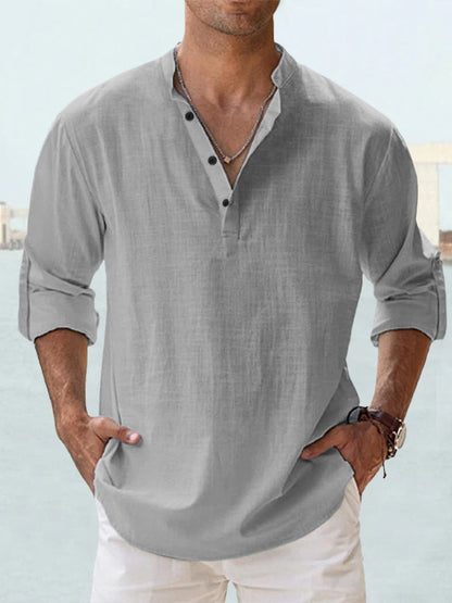 AVARO — Breathable Linen Shirt