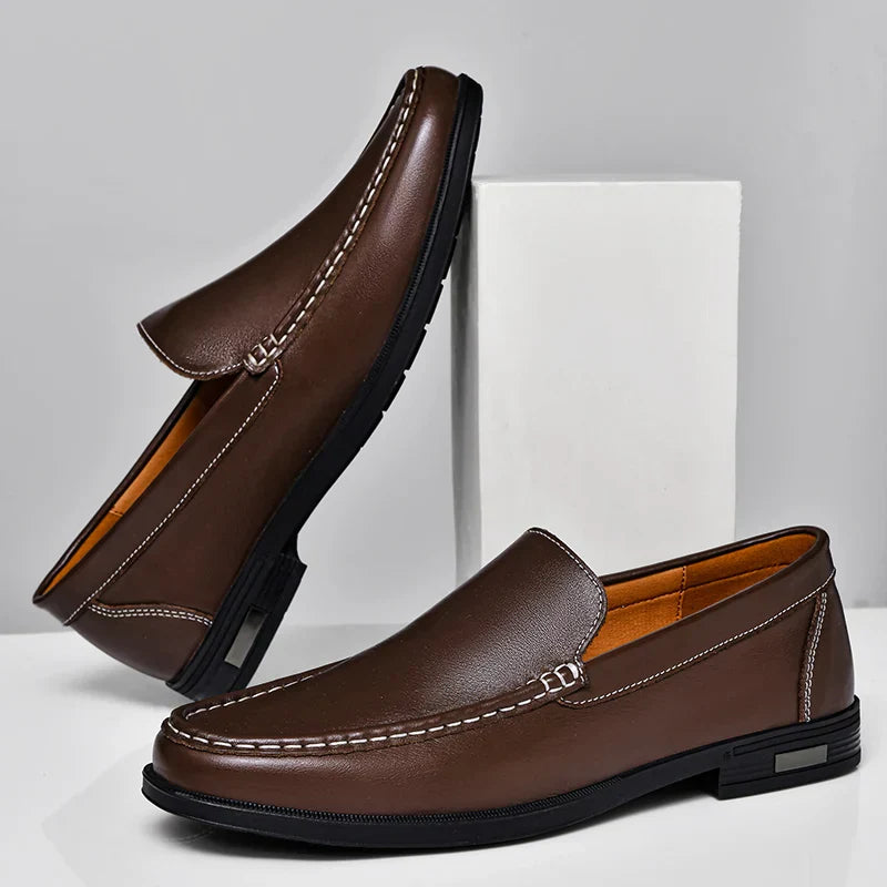 Aurello Handcrafted Leather Oxfords