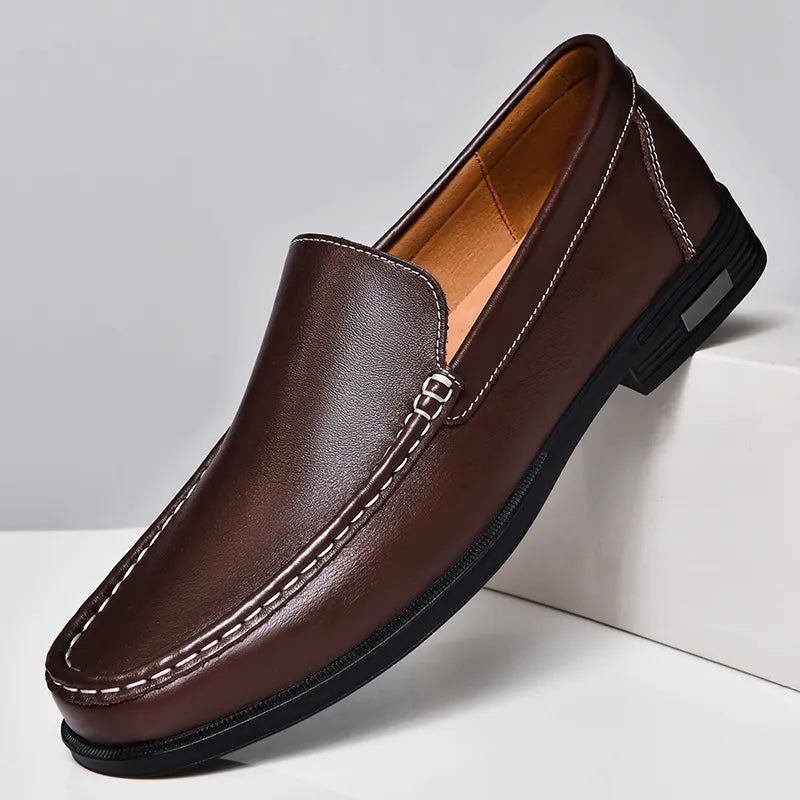 Aldora Luxe Leather Loafers