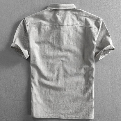 Amalfi Linen Polo