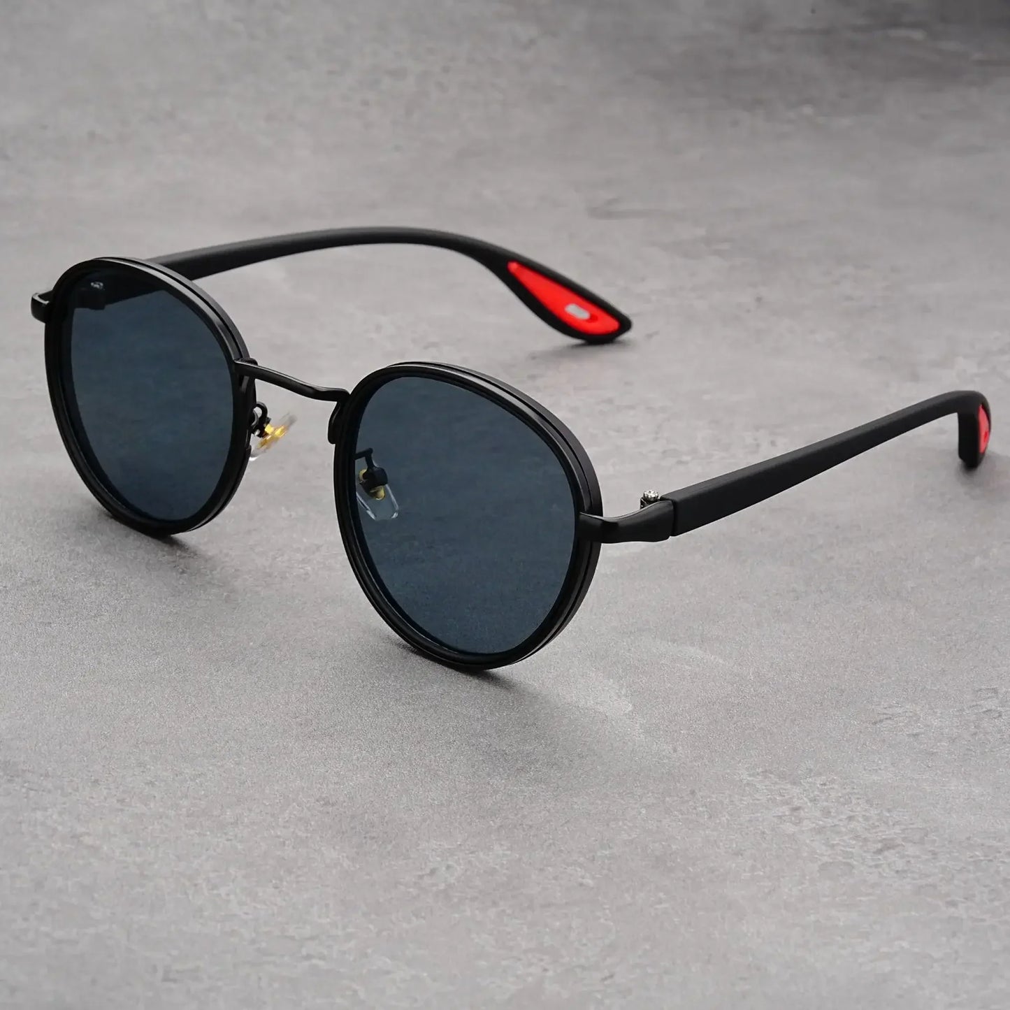 AURIC HALO — Round-Lens Sunglasses