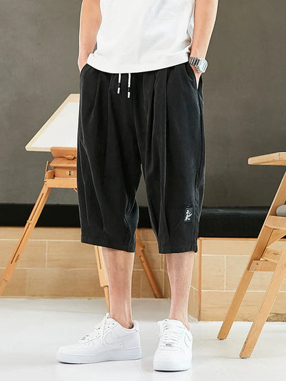 KAVIRO — Drop-Crotch Performance Shorts