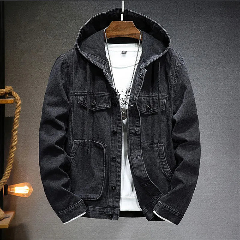 INDIGOVA — Denim Hoodie